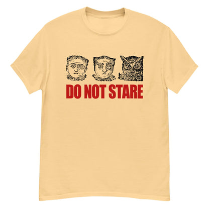 Do Not Stare Crew Neck Short-Sleeve T-Shirt Soft & Breathable