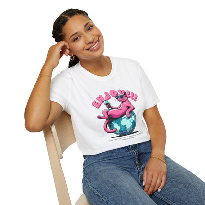 Pink Cat Enjoy - Classic Fit