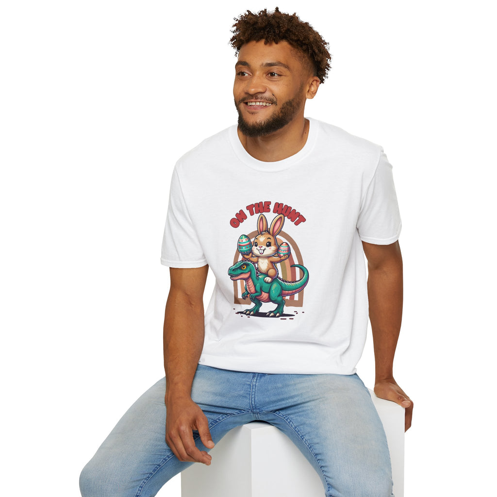 Bunny Riding on Dinosaur - Classic Fit