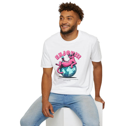 Pink Cat Enjoy - Classic Fit
