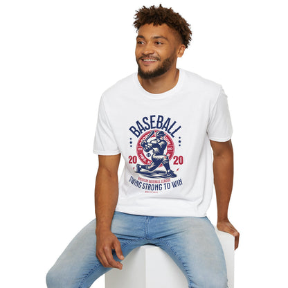 Baseball, Swing Strong to Win - Classic Fit