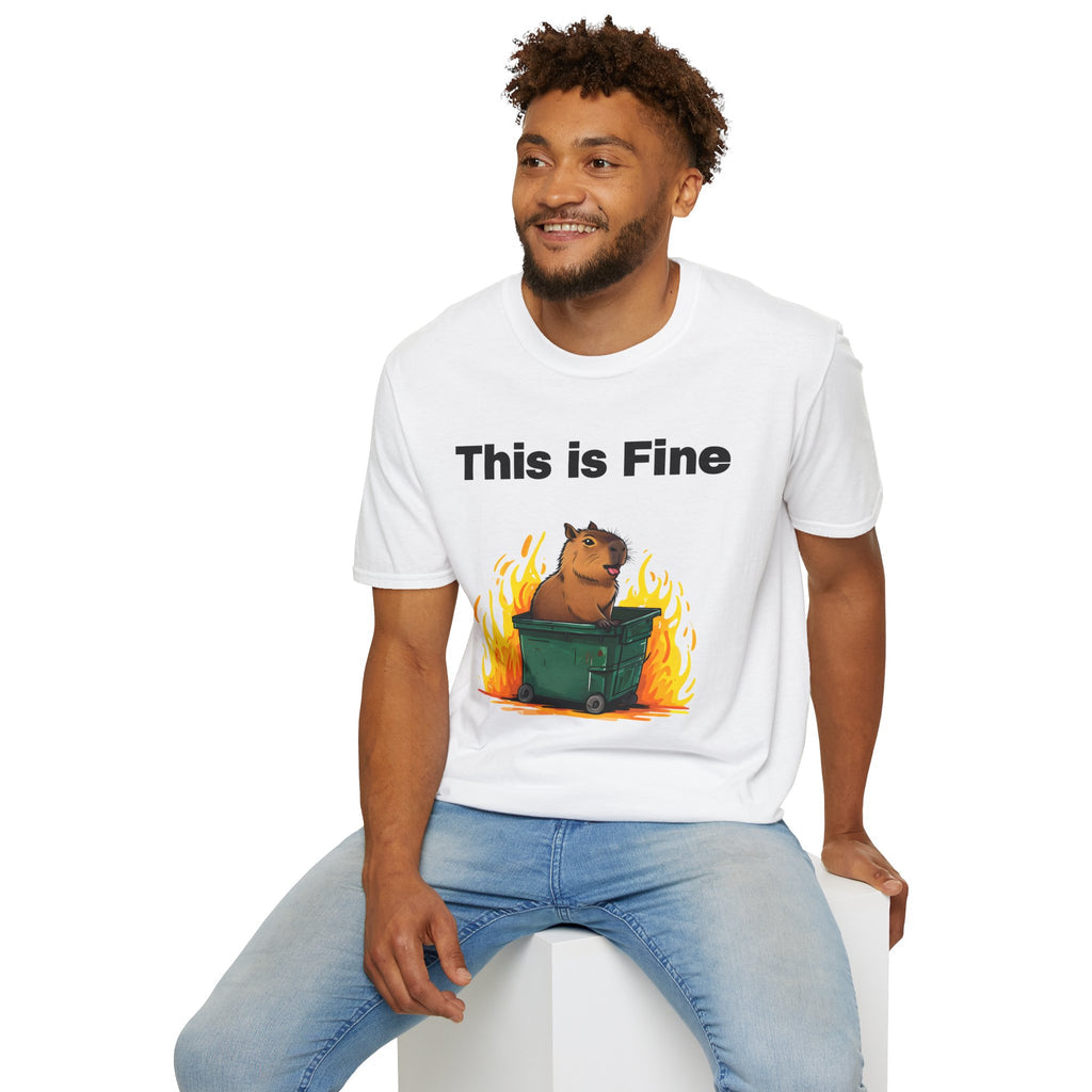 This Is Fine Capybara - Classic Fit