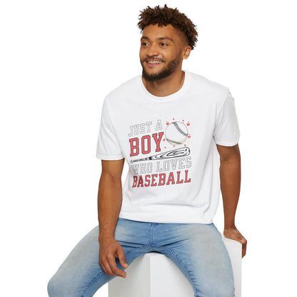 Just A Boy Who Loves Baseball - Classic Fit