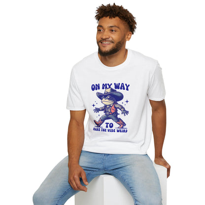 On My Way To Make The Vibe Weird Frog - Classic Fit