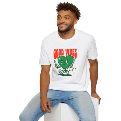 Good Vibes Heart - Classic Fit
