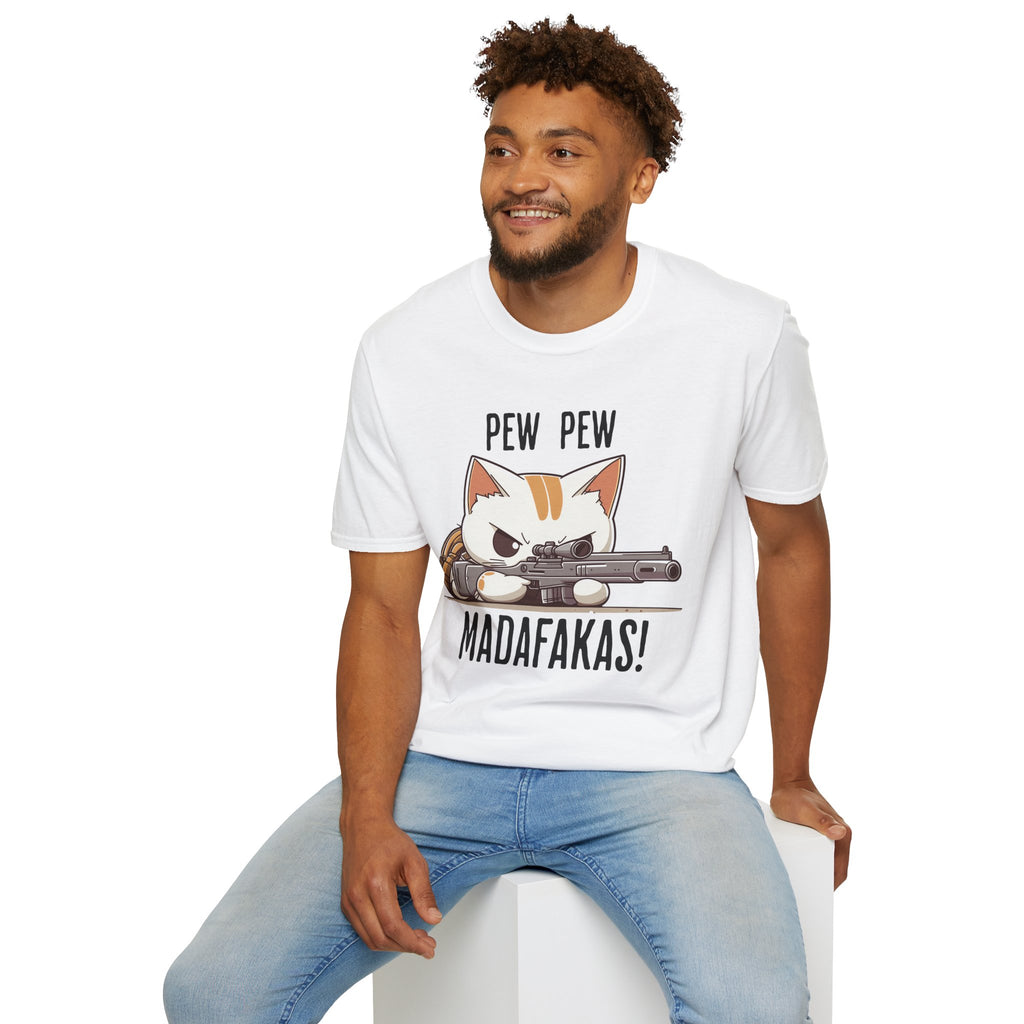 Pew Pew MADAFAKAS! Sniper Cat - Classic Fit