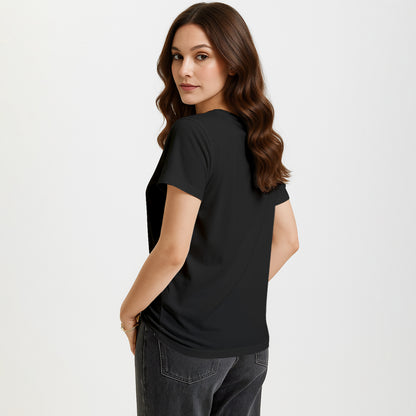 3 Pack Women's Short Sleeve Crew Neck T-Shirt  Summer Tops