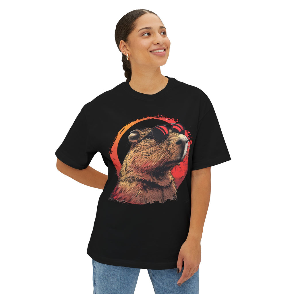 Majestically Capybara - Oversized Fit