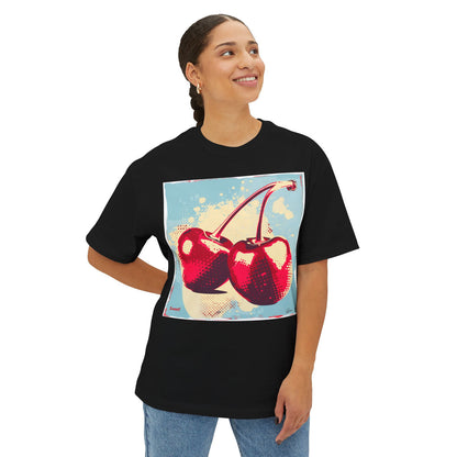 Cherries Retro Style v4 - Oversized Fit