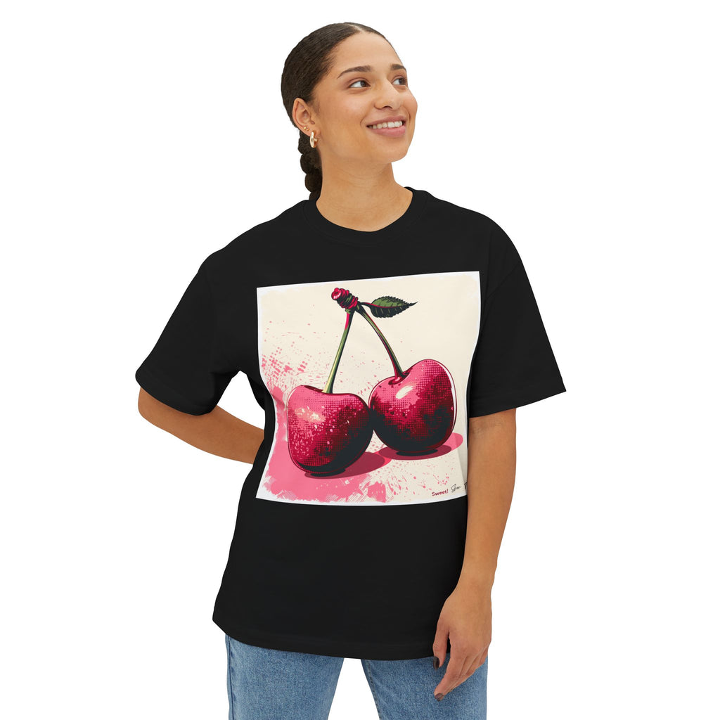Cherries Retro Style v1 - Oversized Fit