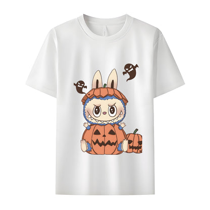 Funny Labubu The Monsters Crew Neck T-Shirt For Labubu Lover Gifts For Girlfriend