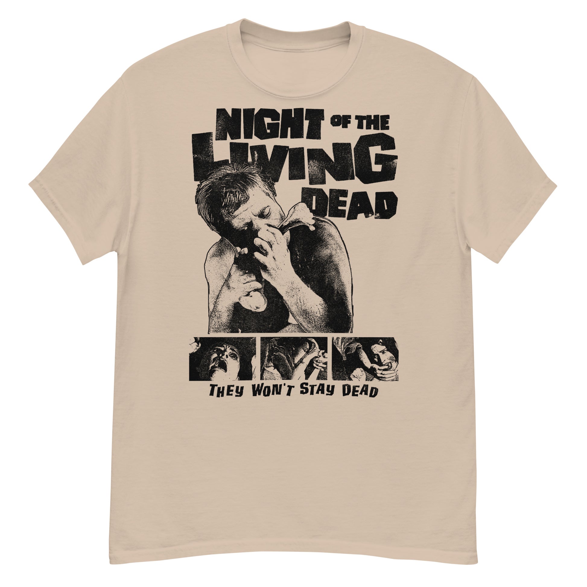 NOTLD CHARACTER PANELS Crew Neck Short-Sleeve T-Shirt Soft & Breathable
