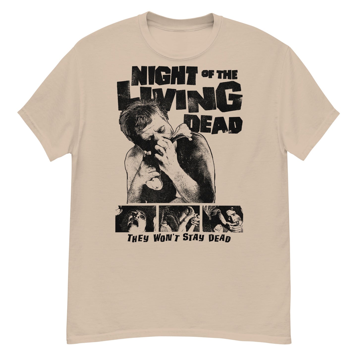 NOTLD CHARACTER PANELS Crew Neck Short-Sleeve T-Shirt Soft & Breathable