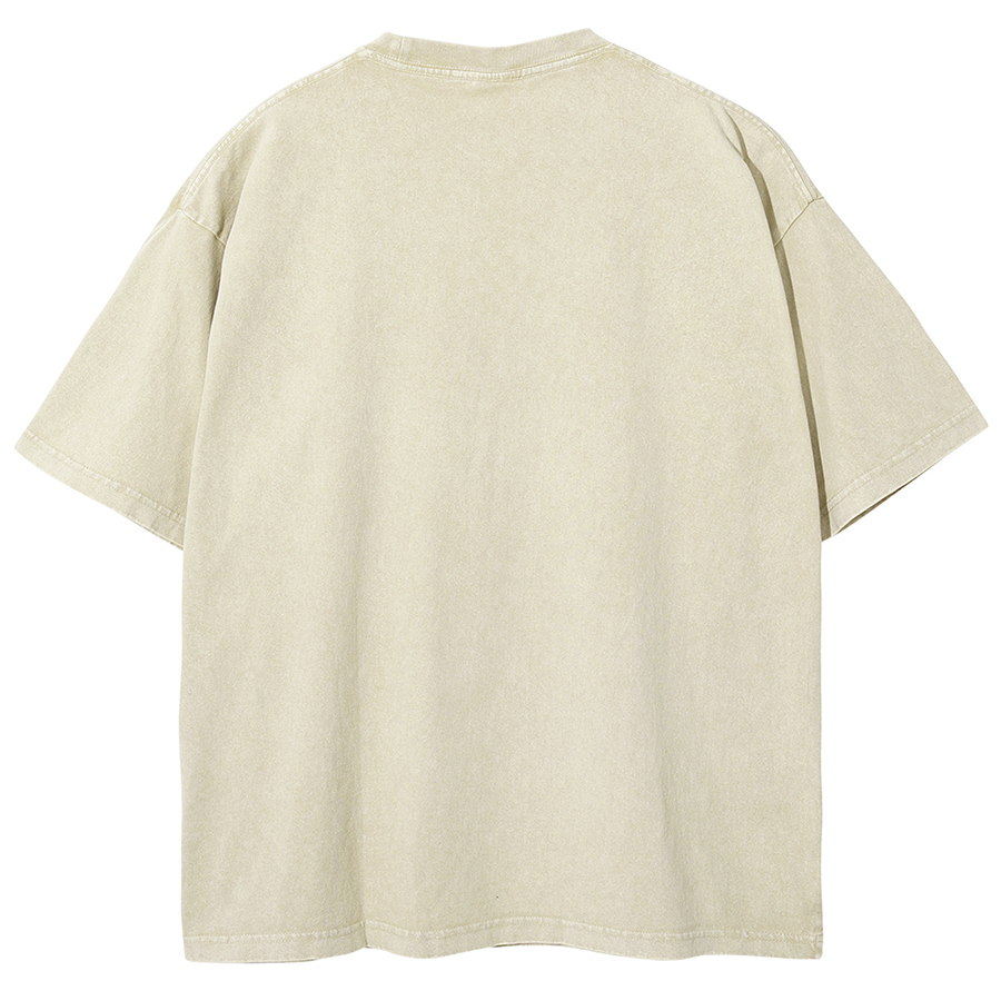 Toadally Rad Unisex Oversized Print Vintage Wash Denim T-Shirt