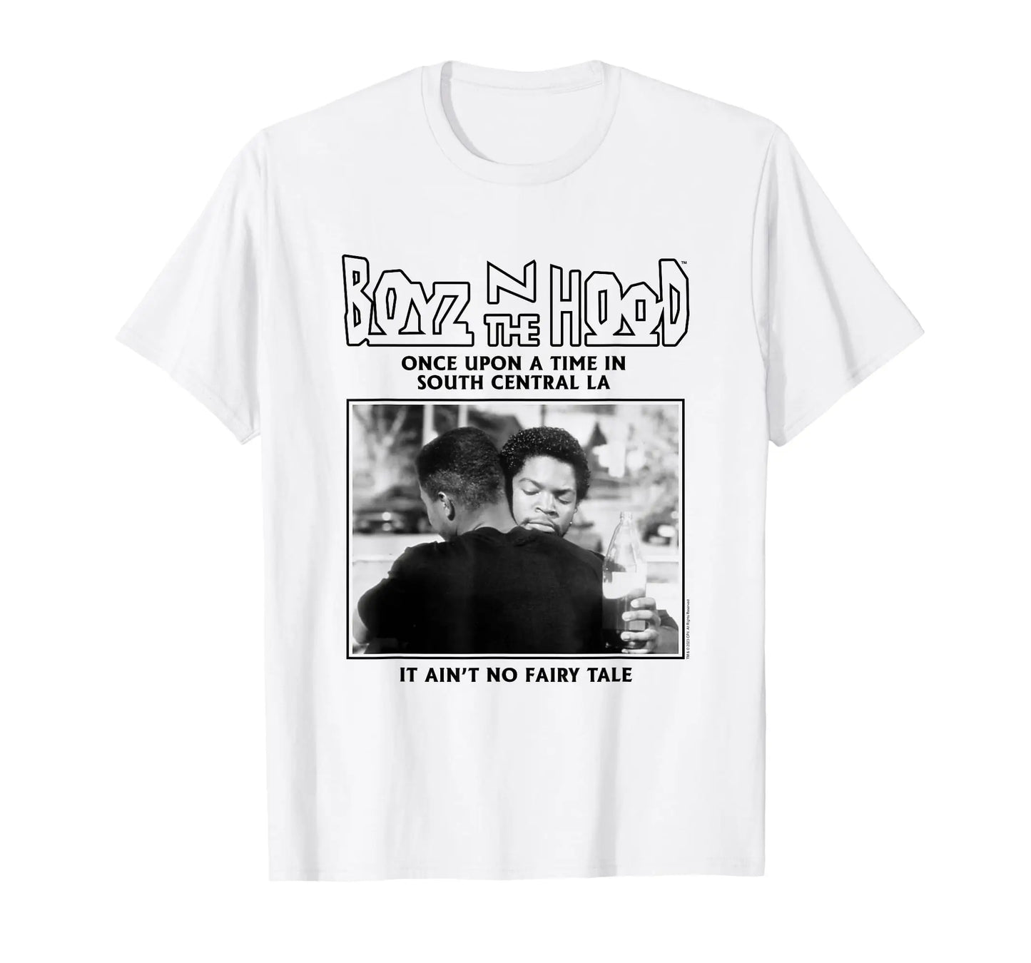 Boyz in The Hood Crew Neck Short-Sleeve T-Shirt Soft and Breathable