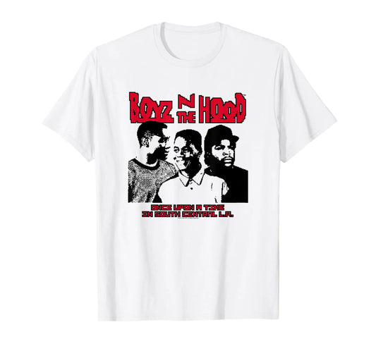 Boyz in The Hood Crew Neck Short-Sleeve T-Shirt Soft and Breathable