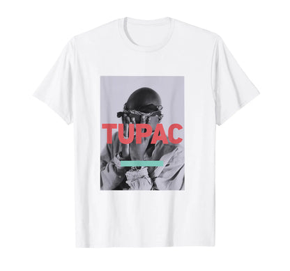 Tupac Inspired Crew Neck Short-Sleeve T-Shirt Soft and Breathable