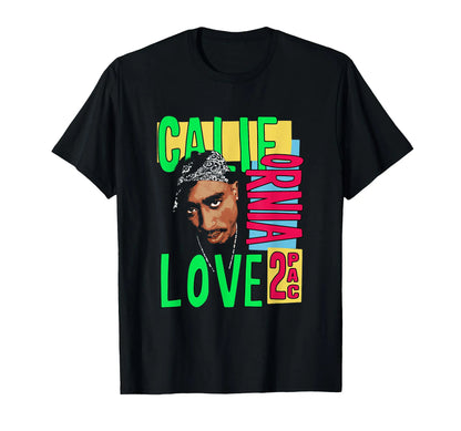 Tupac Inspired Crew Neck Short-Sleeve T-Shirt Soft and Breathable
