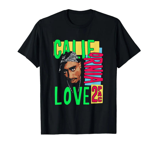 Tupac Inspired Crew Neck Short-Sleeve T-Shirt Soft and Breathable