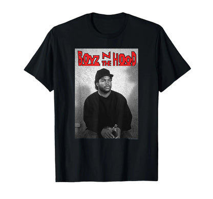 Boyz in The Hood Crew Neck Short-Sleeve T-Shirt Soft and Breathable