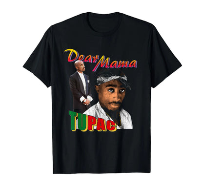 Tupac Inspired Crew Neck Short-Sleeve T-Shirt Soft and Breathable