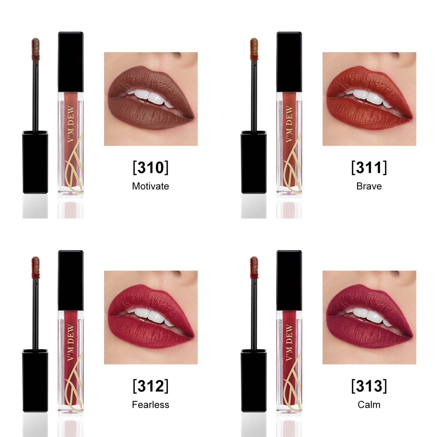 V'M DEW Velvet Matte Liquid Lipstick