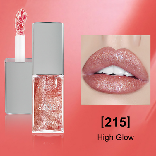 V‘M DEW High-Shine Liquid Lip Gloss Luminous Color, Hydrated Lips, Endless Shine