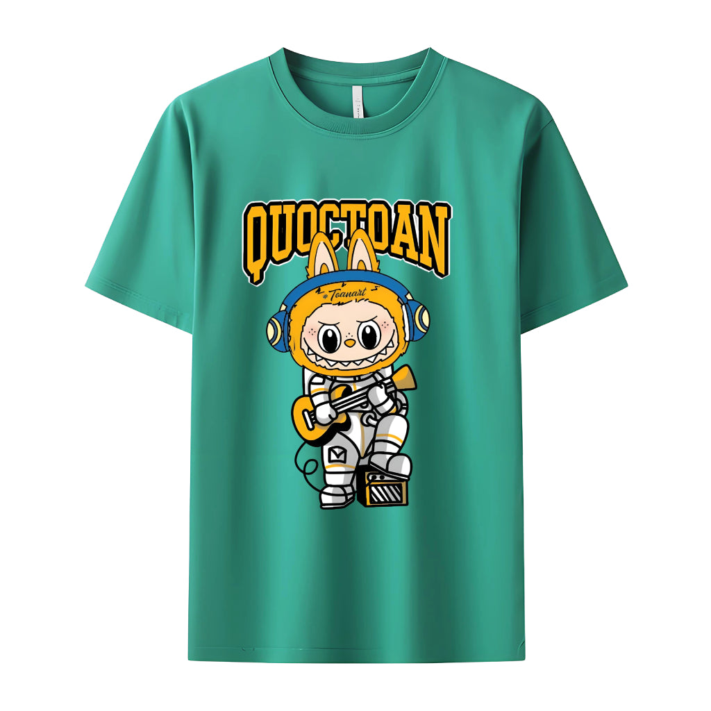Labubu as Cupid The Monsters Crew Neck T-Shirt For Labubu Lover Gifts for Her