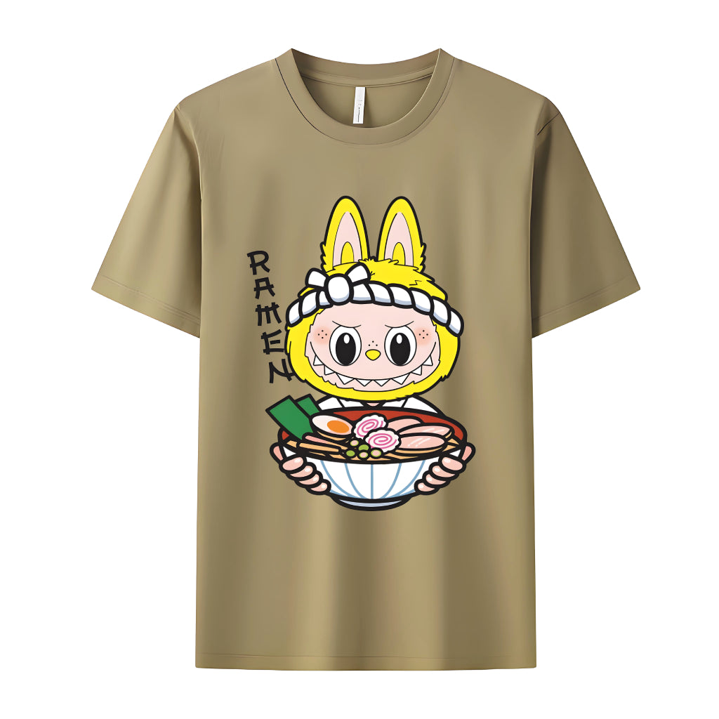 King Labubu The Monsters Crew Neck T-Shirt For Labubu Lover Gifts for Her