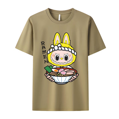 King Labubu The Monsters Crew Neck T-Shirt For Labubu Lover Gifts for Her