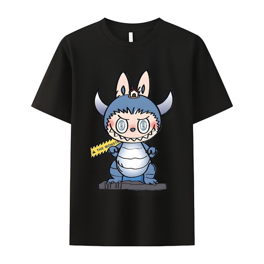 Labubu The Monsters Crew Neck T-Shirt For Labubu Lover Gifts for Her