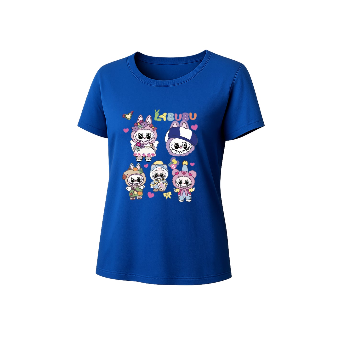 Labubu Graphic T-Shirt Loose Fit Summer Casual Tee