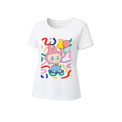 Cute Labubu Graphic T-Shirt Loose Fit Summer Casual Tee