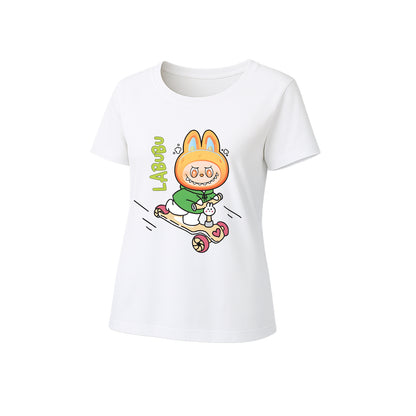 Happy Labubu Graphic T-Shirt Loose Fit Summer Casual Tee