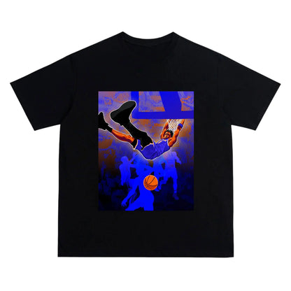 NYK SLAM SHADOW TEE – Neon Hoops Impact Crew Neck Short-Sleeve T-Shirt Unisex