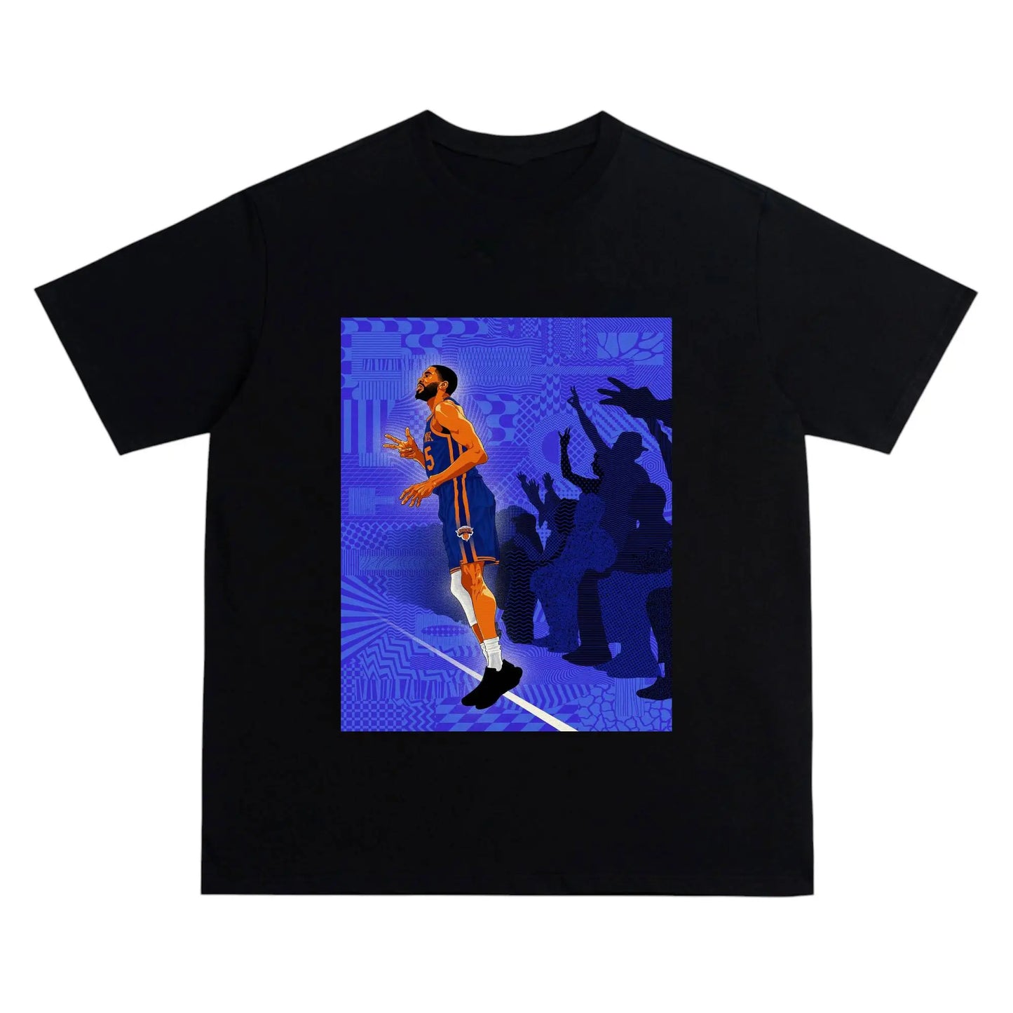 NYK SLAM SHADOW TEE – Neon Hoops Impact Crew Neck Short-Sleeve T-Shirt Unisex