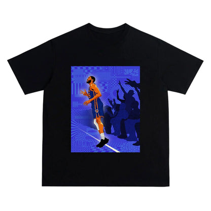NYK SLAM SHADOW TEE – Neon Hoops Impact Crew Neck Short-Sleeve T-Shirt Unisex