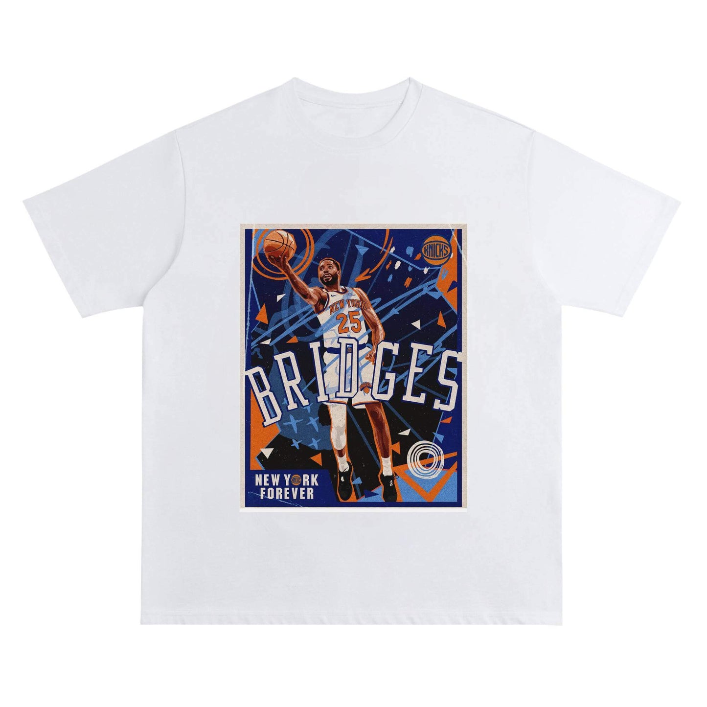 NYK Retro Grit Tee - Street Poster Style Heat Crew Neck Short-Sleeve T-Shirt Unisex