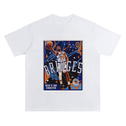NYK Retro Grit Tee - Street Poster Style Heat Crew Neck Short-Sleeve T-Shirt Unisex