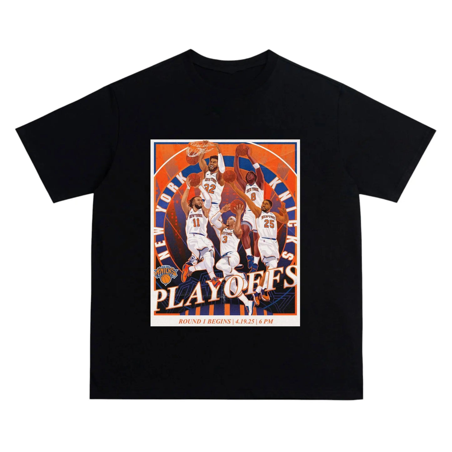 NYK SLAM SHADOW TEE – Neon Hoops Impact Crew Neck Short-Sleeve T-Shirt Unisex