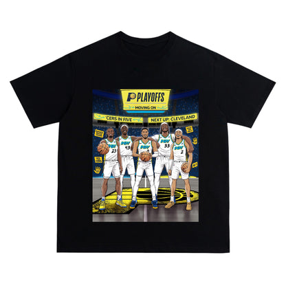 Haliburton 0.3sec Buzzer-Beater T-Shirt – Iconic Game 1 Winner vs Thunder